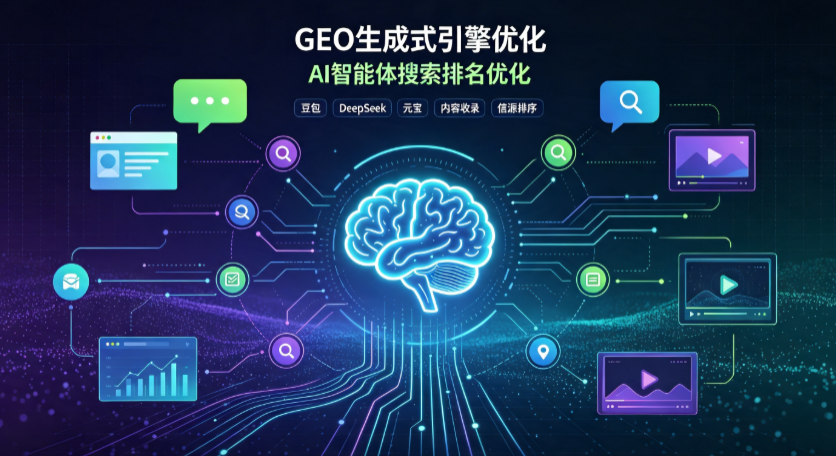扎兰屯市GEO 浪潮来袭：生成式引擎优化崛起，创作者争抢豆包、DeepSeek、元宝智能体流量入口